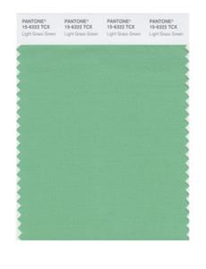 Pantone Smart 15-6322 TCX Color Swatch Card | Light Grass Green 