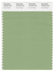 Pantone Smart 15-6423 TCX Color Swatch Card | Forest Shade 