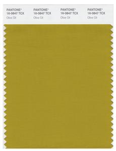 Pantone Smart 16-0847 TCX Color Swatch Card | Olive Oil 