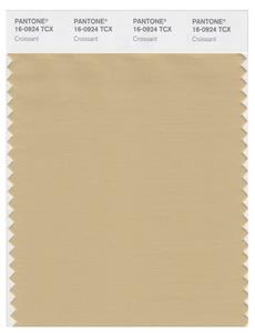 Pantone Smart 16-0924 TCX Color Swatch Card | Croissant 