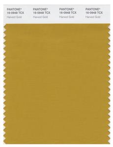 Pantone Smart 16-0948 TCX Color Swatch Card | Harvest Gold 