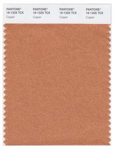 Pantone Smart 16-1325 TCX Color Swatch Card | Copper 