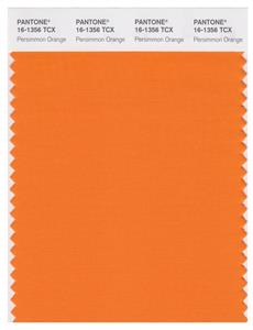 Pantone Smart 16-1356 TCX Color Swatch Card | Perismmon Orange 