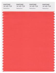 Pantone Smart 16-1451 TCX Color Swatch Card | Nasturtium 