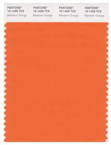 Pantone Smart 16-1459 TCX Color Swatch Card | Mandarin Orange 