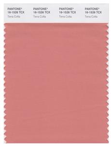 Pantone Smart 16-1526 TCX Color Swatch Card | Terra Cotta 