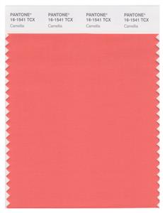 Pantone Smart 16-1541 TCX Color Swatch Card | Camellia 