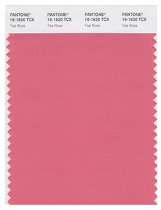 Pantone Smart 16-1620 TCX Color Swatch Card | Tea Rose 