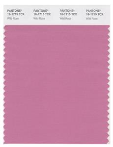 Pantone Smart 16-1715 TCX Color Swatch Card | Wild Rose 