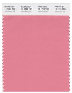 Pantone Smart 16-1720 TCX Color Swatch Card | Strawberry Ice 