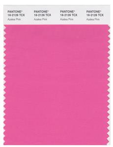 Pantone Smart 16-2126 TCX Color Swatch Card | Azalea Pink 