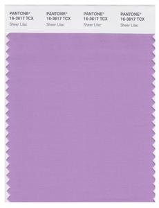 Pantone Smart 16-3617 TCX Color Swatch Card | Sheer Lilac 