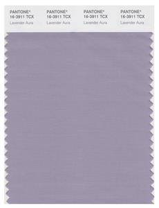 Pantone Smart 16-3911 TCX Color Swatch Card | Lavendar Aura 