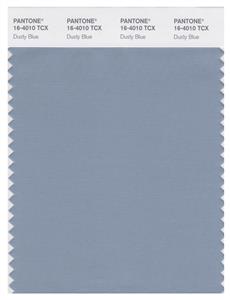 Pantone Smart 16-4010 TCX Color Swatch Card | Dusty Blue 