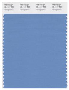 Pantone Smart 16-4127 TCX Color Swatch Card | Heritage Blue 