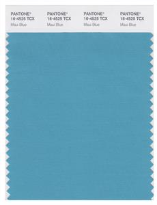 Pantone Smart 16-4525 TCX Color Swatch Card | Maui Blue 