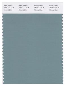 Pantone Smart 16-4712 TCX Color Swatch Card | Mineral Blue 