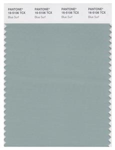 Pantone Smart 16-5106 TCX Color Swatch Card | Blue Surf 