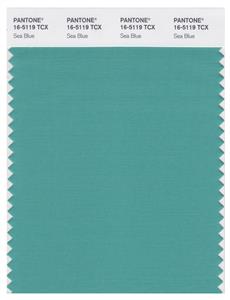 Pantone Smart 16-5119 TCX Color Swatch Card | Sea Blue 