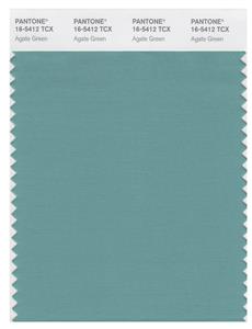 Pantone Smart 16-5412 TCX Color Swatch Card | Agate Green 