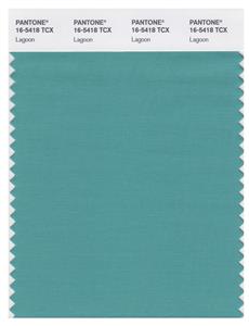 Pantone Smart 16-5418 TCX Color Swatch Card | Lagoon 