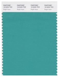 Pantone Smart 16-5422 TCX Color Swatch Card | Bright Aqua 