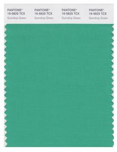 Pantone Smart 16-5825 TCX Color Swatch Card | Gumdrop Green 