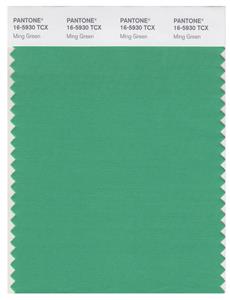 Pantone Smart 16-5930 TCX Color Swatch Card | Ming Green 