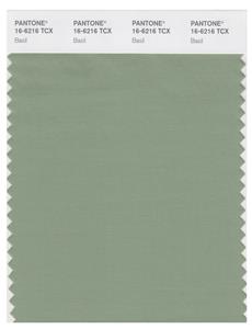 Pantone Smart 16-6216 TCX Color Swatch Card | Basil 