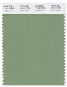 Pantone Smart 17-0215 TCX Color Swatch Card | Aspen Green 