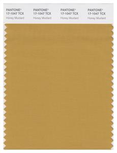 Pantone Smart 17-1047 TCX Color Swatch Card | Honey Mustard 