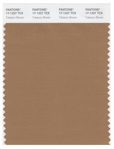 Pantone Smart 17-1327 TCX Color Swatch Card | Tobacco Brown 