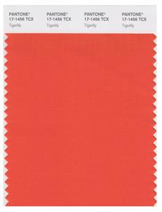 Pantone Smart 17-1456 TCX Color Swatch Card | Tigerlily 