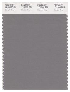 Pantone Smart 17-1500 TCX Color Swatch Card | Steeple Gray 