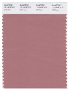 Pantone Smart 17-1518 TCX Color Swatch Card | Old Rose 