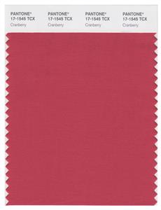 Pantone Smart 17-1545 TCX Color Swatch Card | Cranberry 