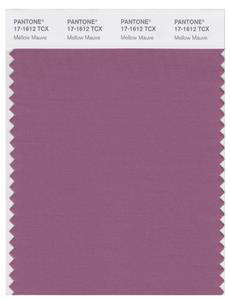 Pantone Smart 17-1612 TCX Color Swatch Card | Mellow Mauve 