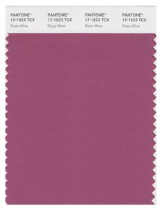 Pantone Smart 17-1623 TCX Color Swatch Card | Rose Wine 