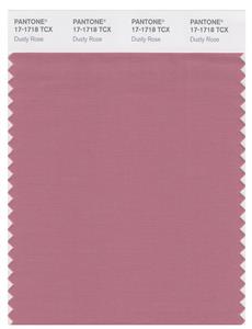 Pantone Smart 17-1718 TCX Color Swatch Card | Dusty Rose 