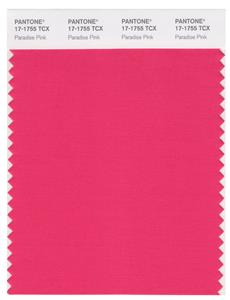 Pantone Smart 17-1755 TCX Color Swatch Card | Paradise Pink 