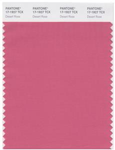 Pantone Smart 17-1927 TCX Color Swatch Card | Desert Rose 