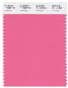 Pantone Smart 17-1928 TCX Color Swatch Card | Bubblegum 