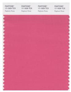 Pantone Smart 17-1929 TCX Color Swatch Card | Rapture Rose 