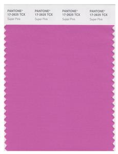 Pantone Smart 17-2625 TCX Color Swatch Card | Super Pink 