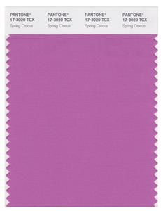 Pantone Smart 17-3020 TCX Color Swatch Card | Spring Crocus 