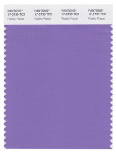 Pantone Smart 17-3730 TCX Color Swatch Card | Paisley Purple 