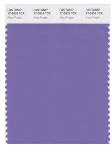 Pantone Smart 17-3826 TCX Color Swatch Card | Aster Purple 