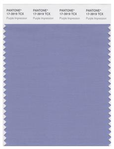 Pantone Smart 17-3919 TCX Color Swatch Card | Purple Impression 