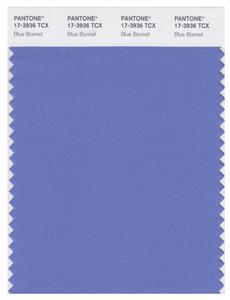 Pantone Smart 17-3936 TCX Color Swatch Card | Blue Bonnet 