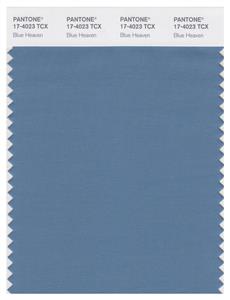 Pantone Smart 17-4023 TCX Color Swatch Card | Blue Heaven 